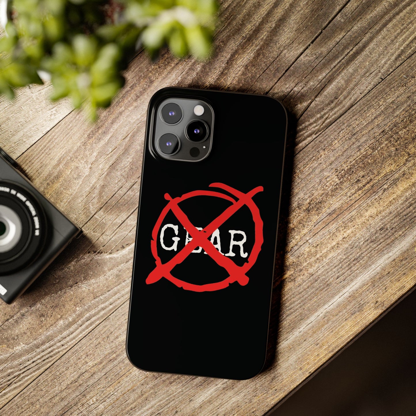 "No Gear" Phone Case