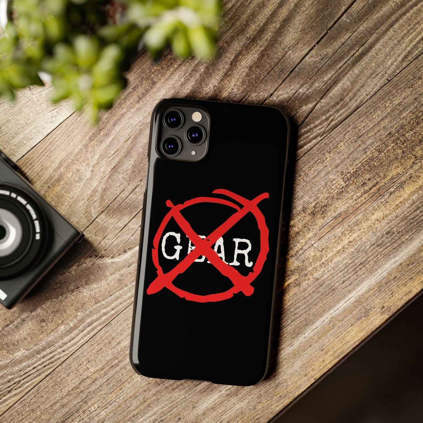 "No Gear" Phone Case