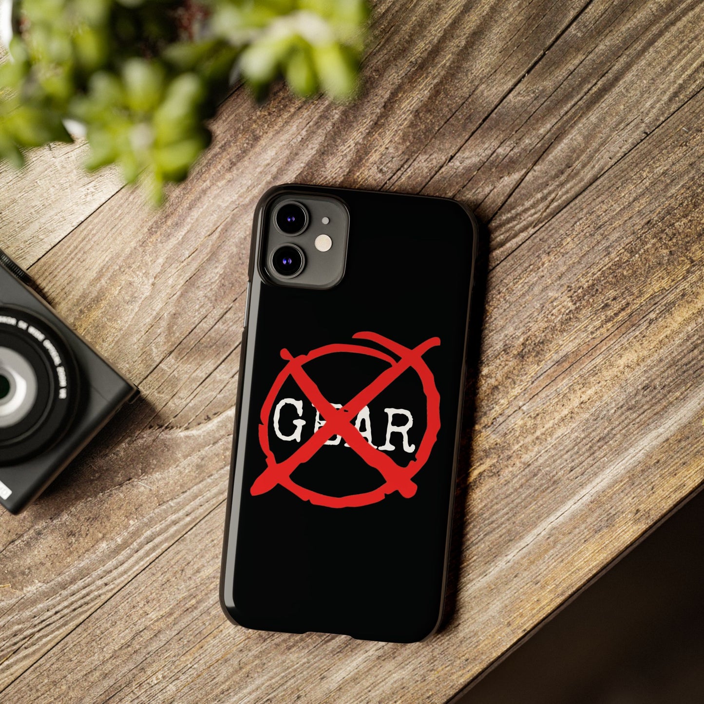 "No Gear" Phone Case
