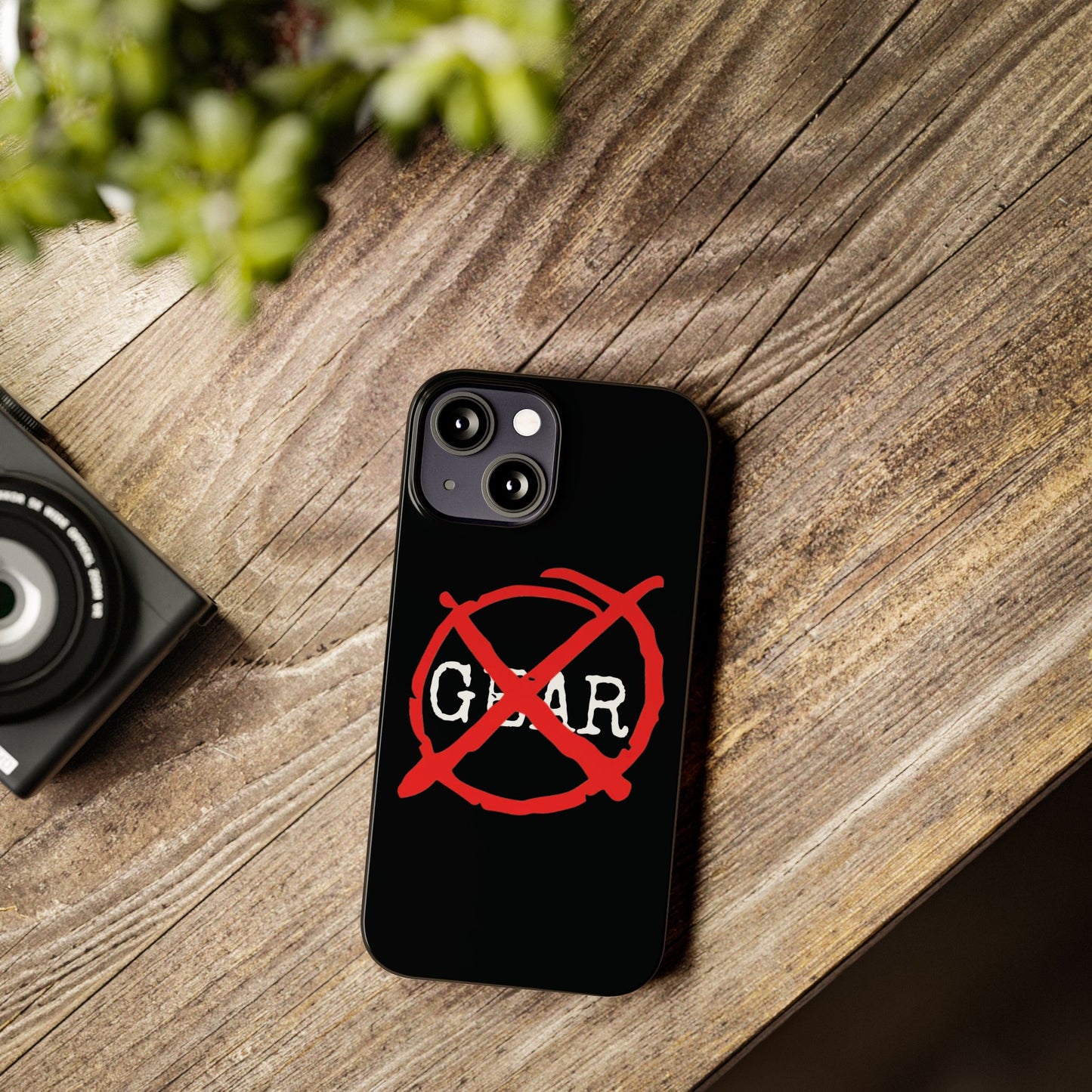 "No Gear" Phone Case
