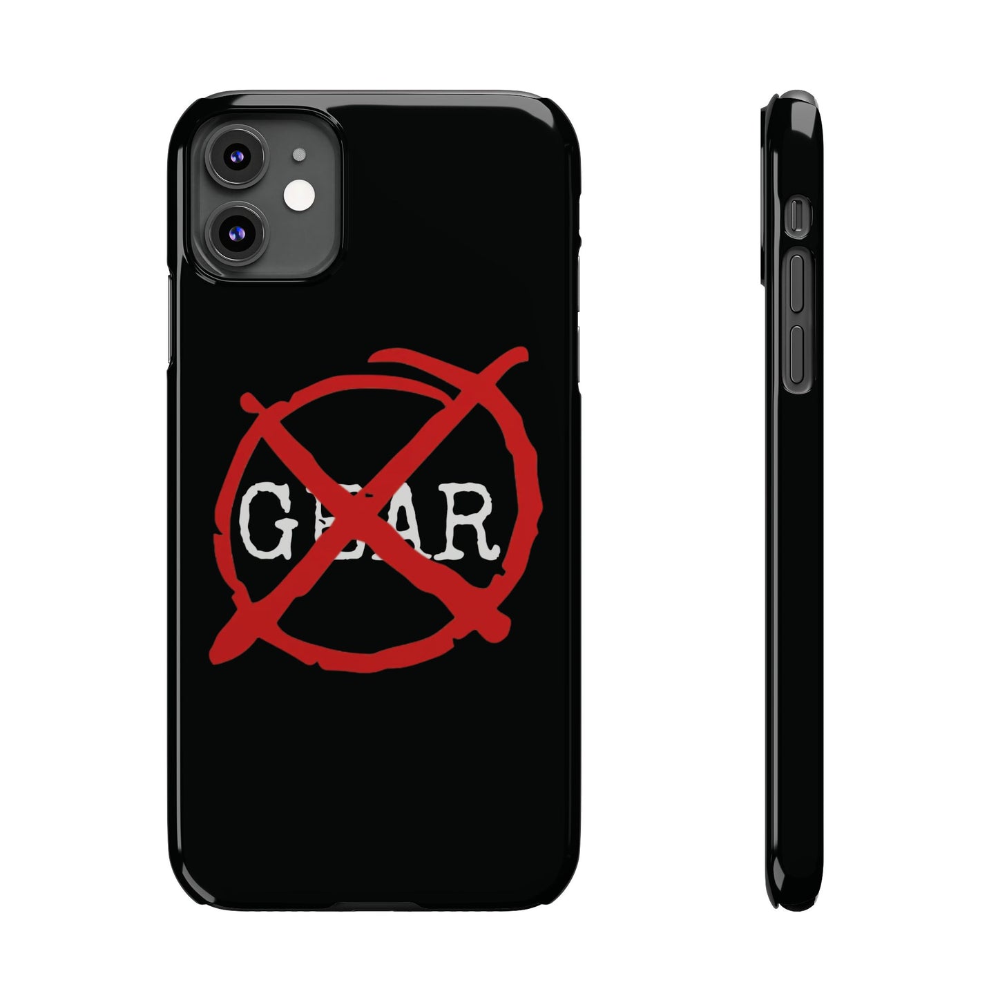 "No Gear" Phone Case