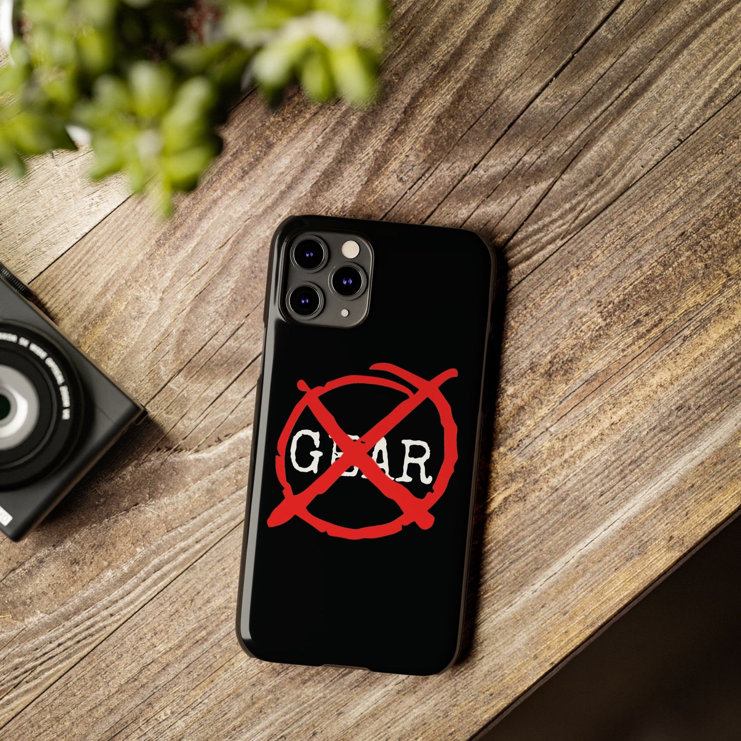 "No Gear" Phone Case