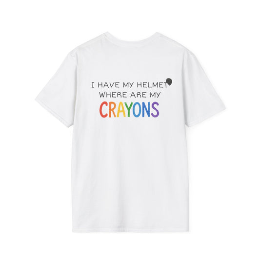 Helmet & Crayons T-Shirt