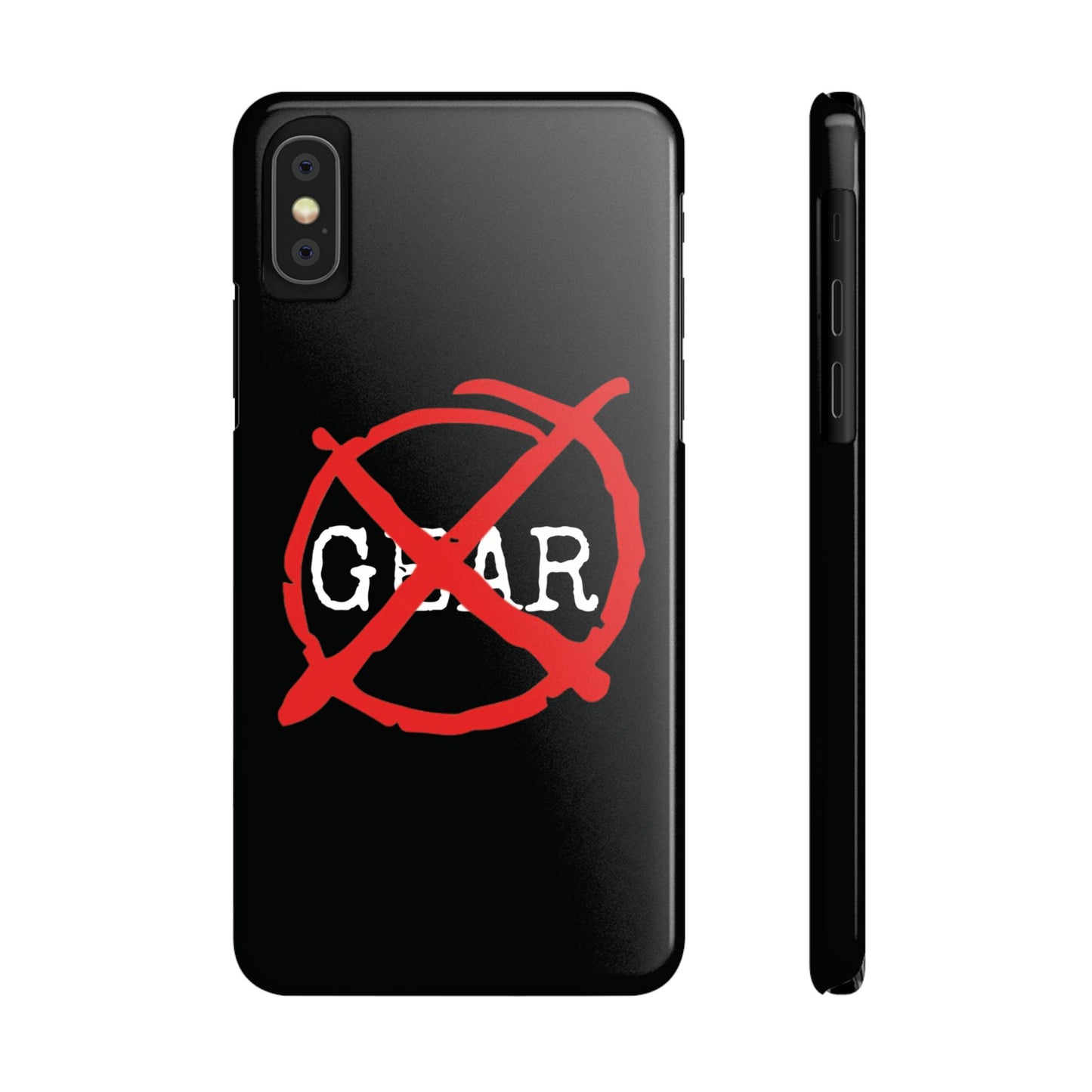 "No Gear" Phone Case